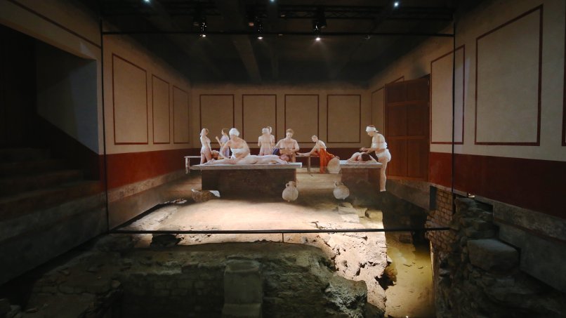 Projections of Roman Life in the East Bath