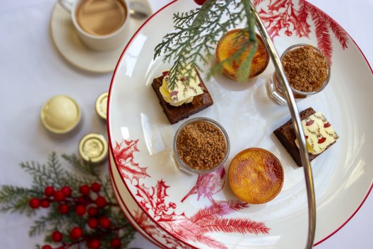 Festive tea at the Pump Room