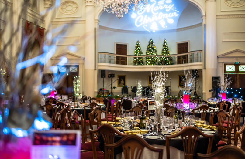 Christmas party in the Pump Room