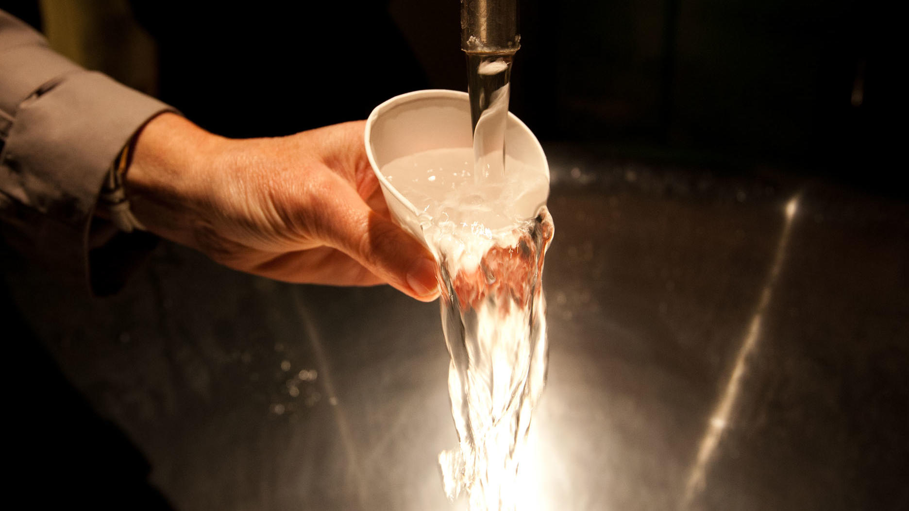 Image: Spa water fountain