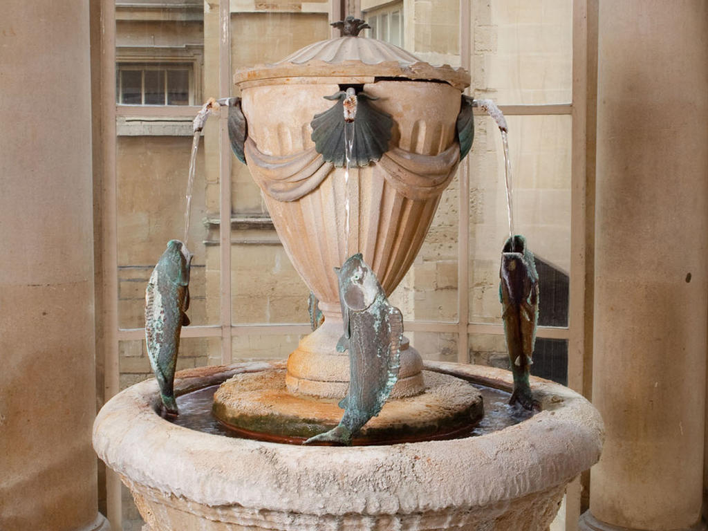 Image: Spa water fountain